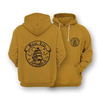 Sustainable Hoodie - Boat Life - One Choice Apparel