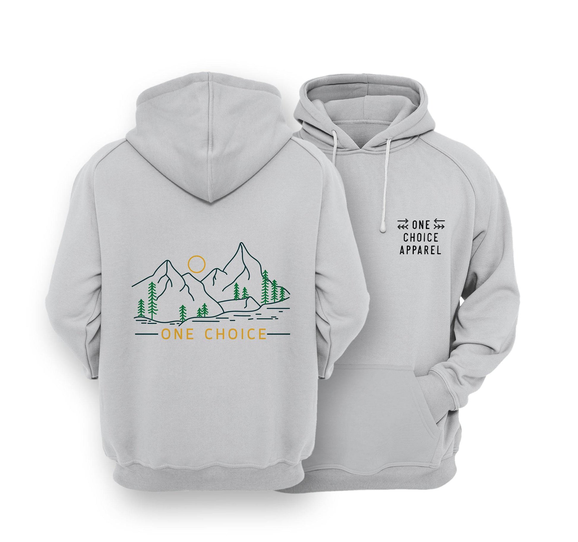 Sustainable Hoodie - Dusk Scene - One Choice Apparel