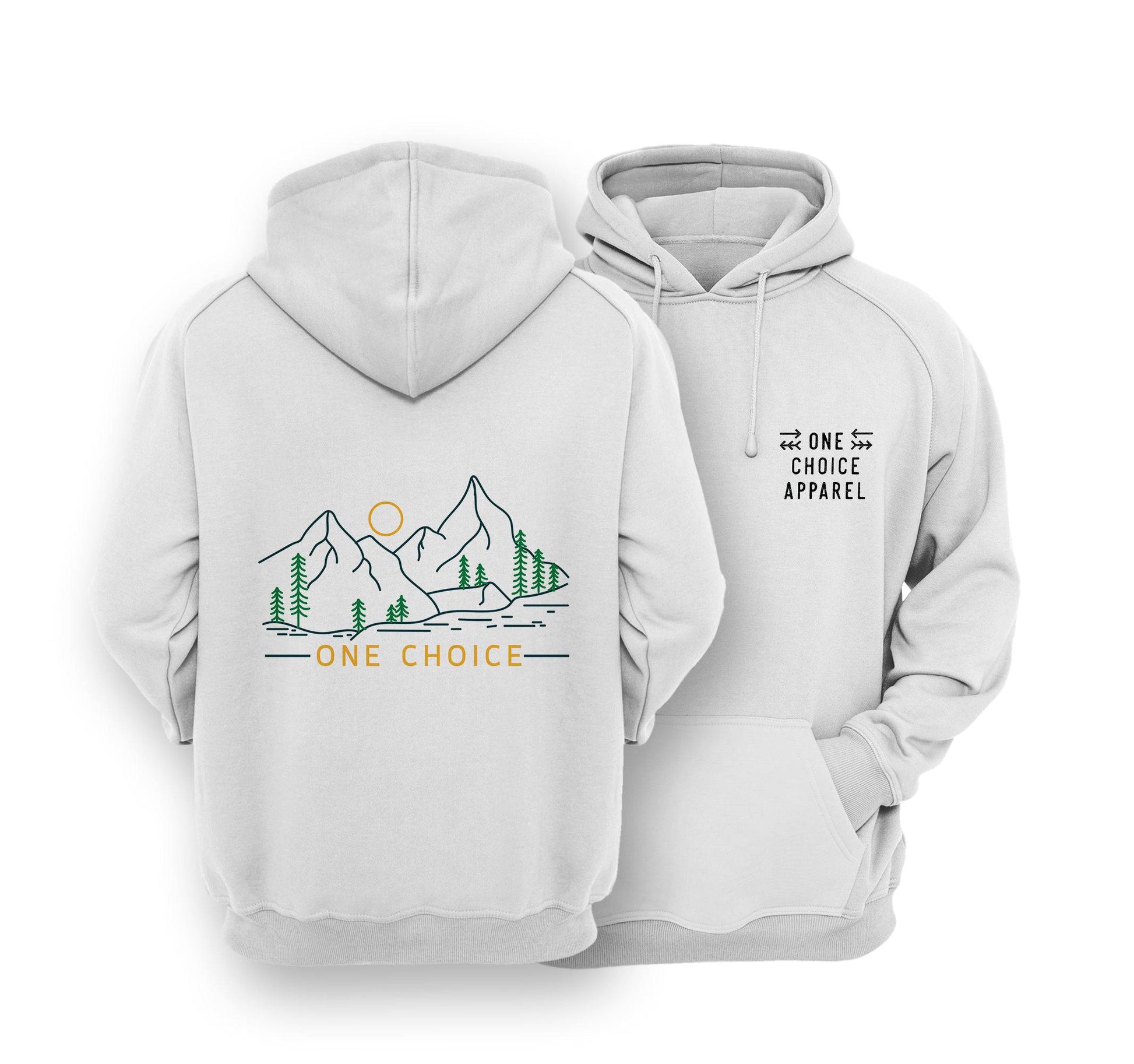 Sustainable Hoodie - Dusk Scene - One Choice Apparel