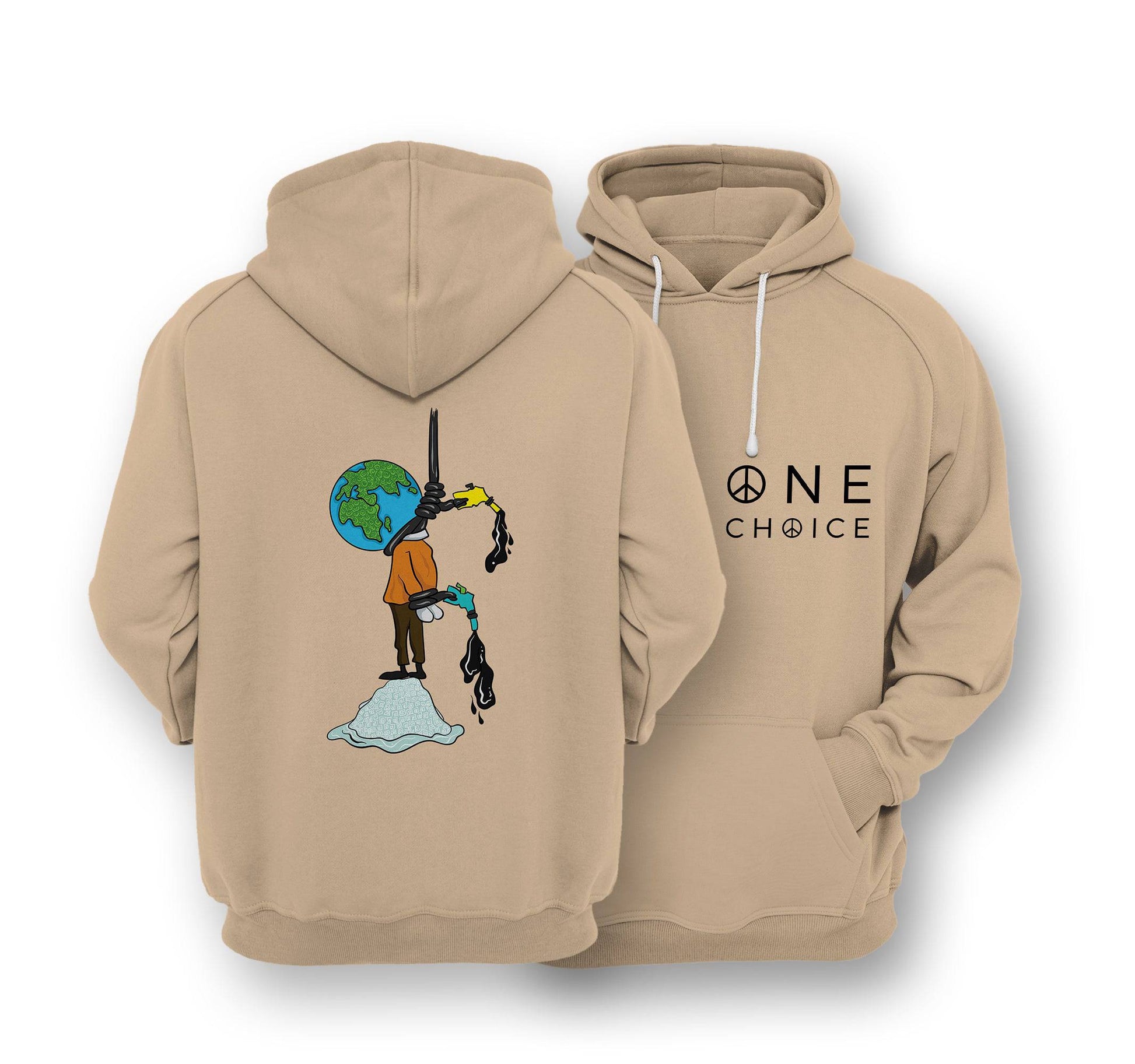 Sustainable Hoodie - Ecocide - One Choice Apparel