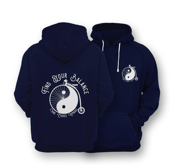 Sustainable Hoodie - Find Your Balance - One Choice Apparel