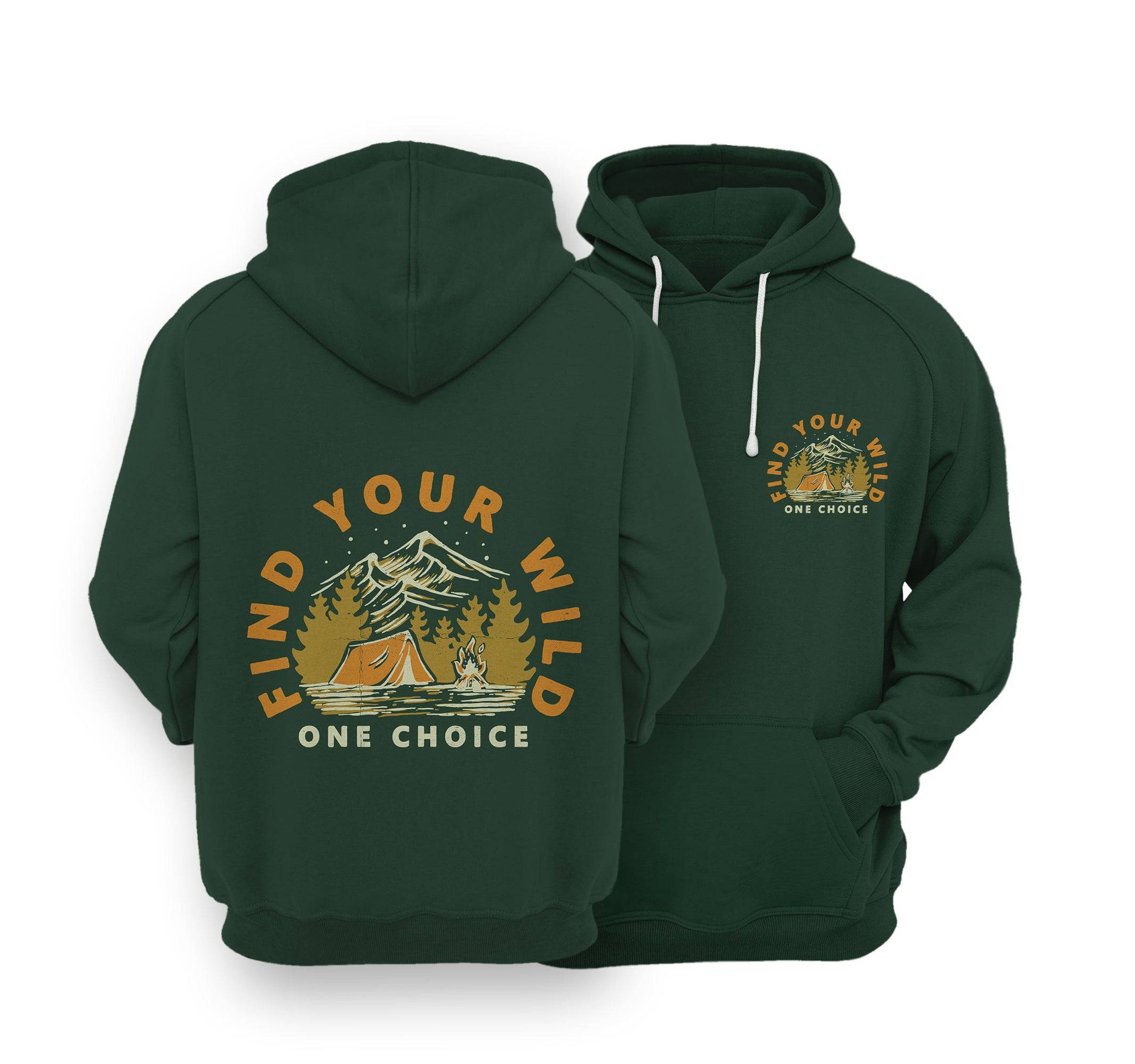 Sustainable Hoodie Find Your Wild