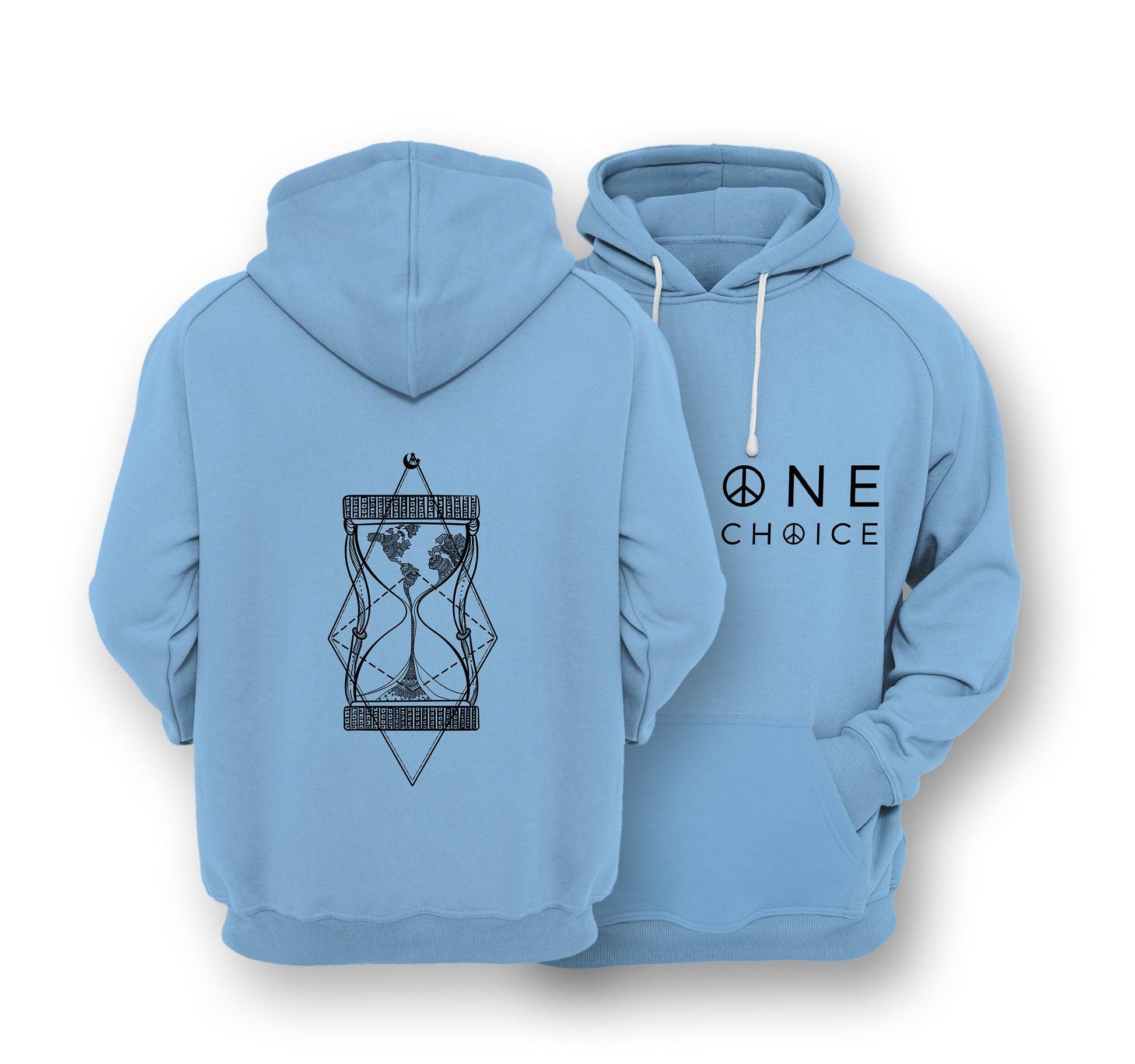 Sustainable Hoodie - Hourglass - One Choice Apparel