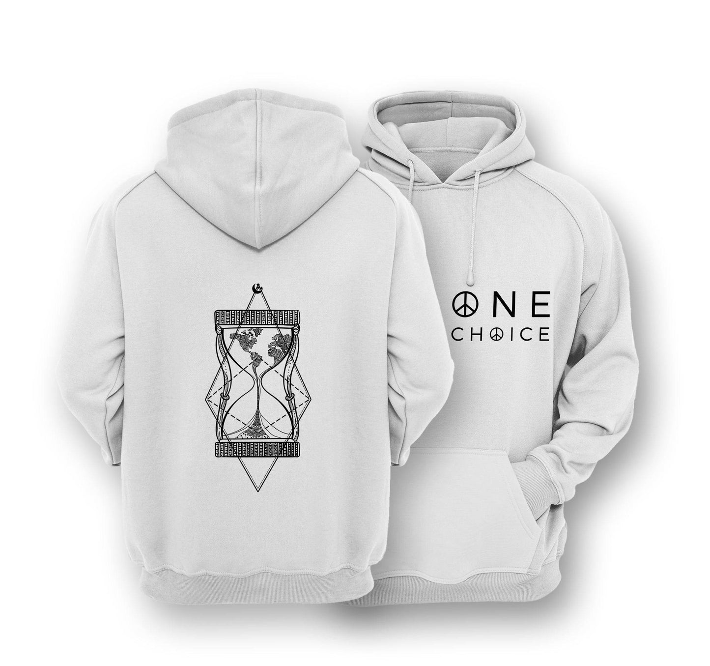 Sustainable Hoodie - Hourglass - One Choice Apparel