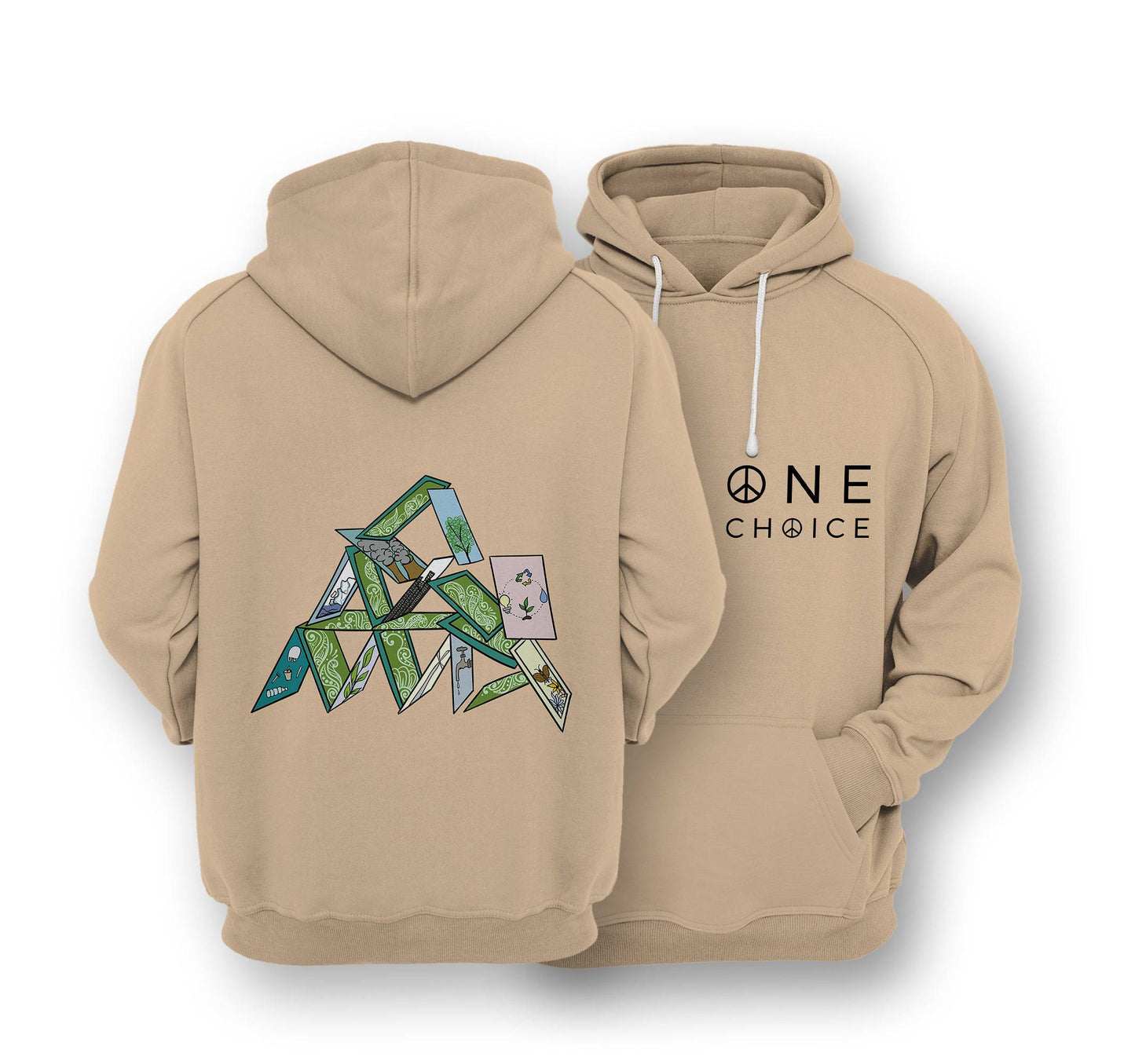 Sustainable Hoodie - House Of Cards - One Choice Apparel
