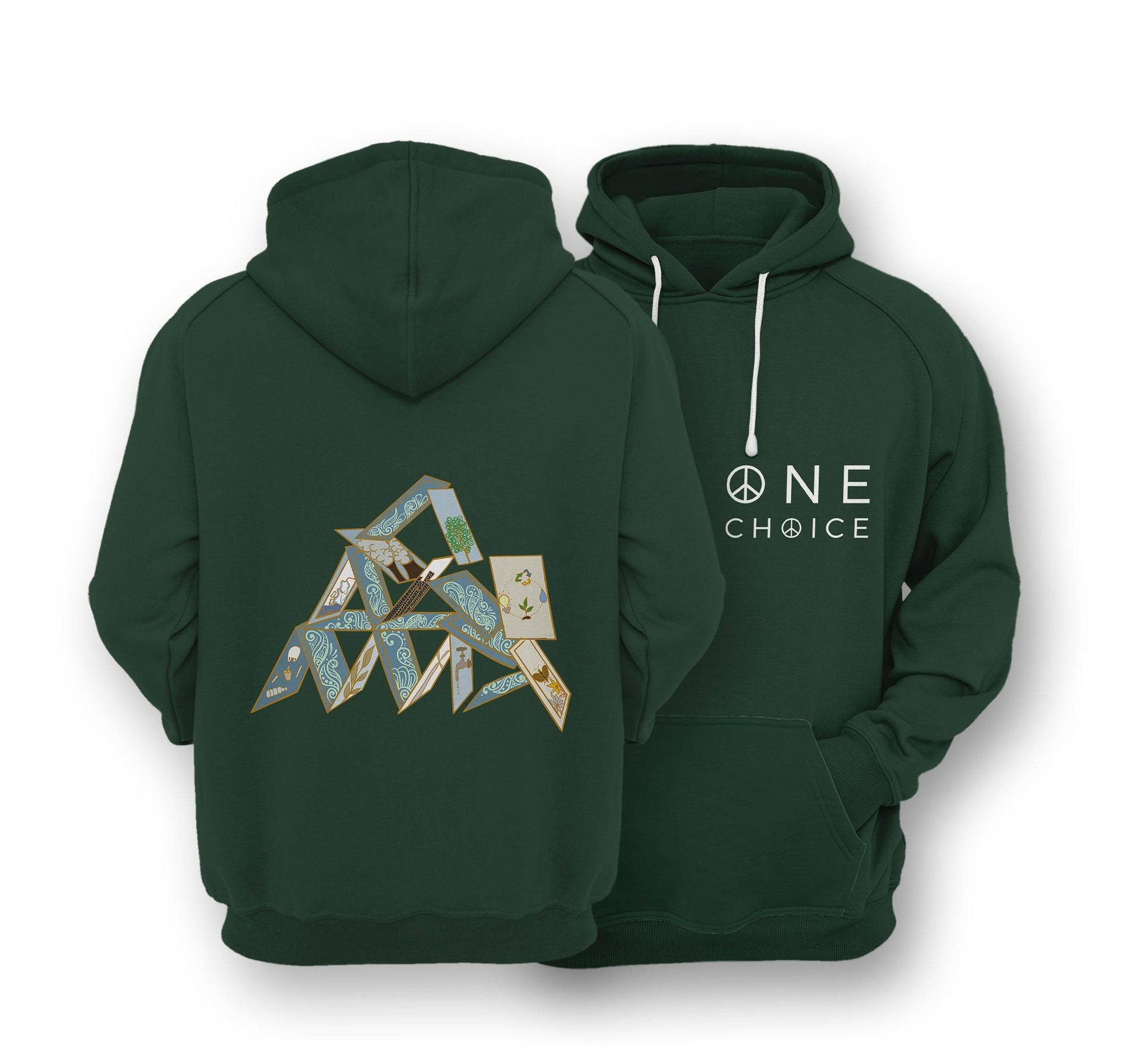 Sustainable Hoodie - House Of Cards - One Choice Apparel