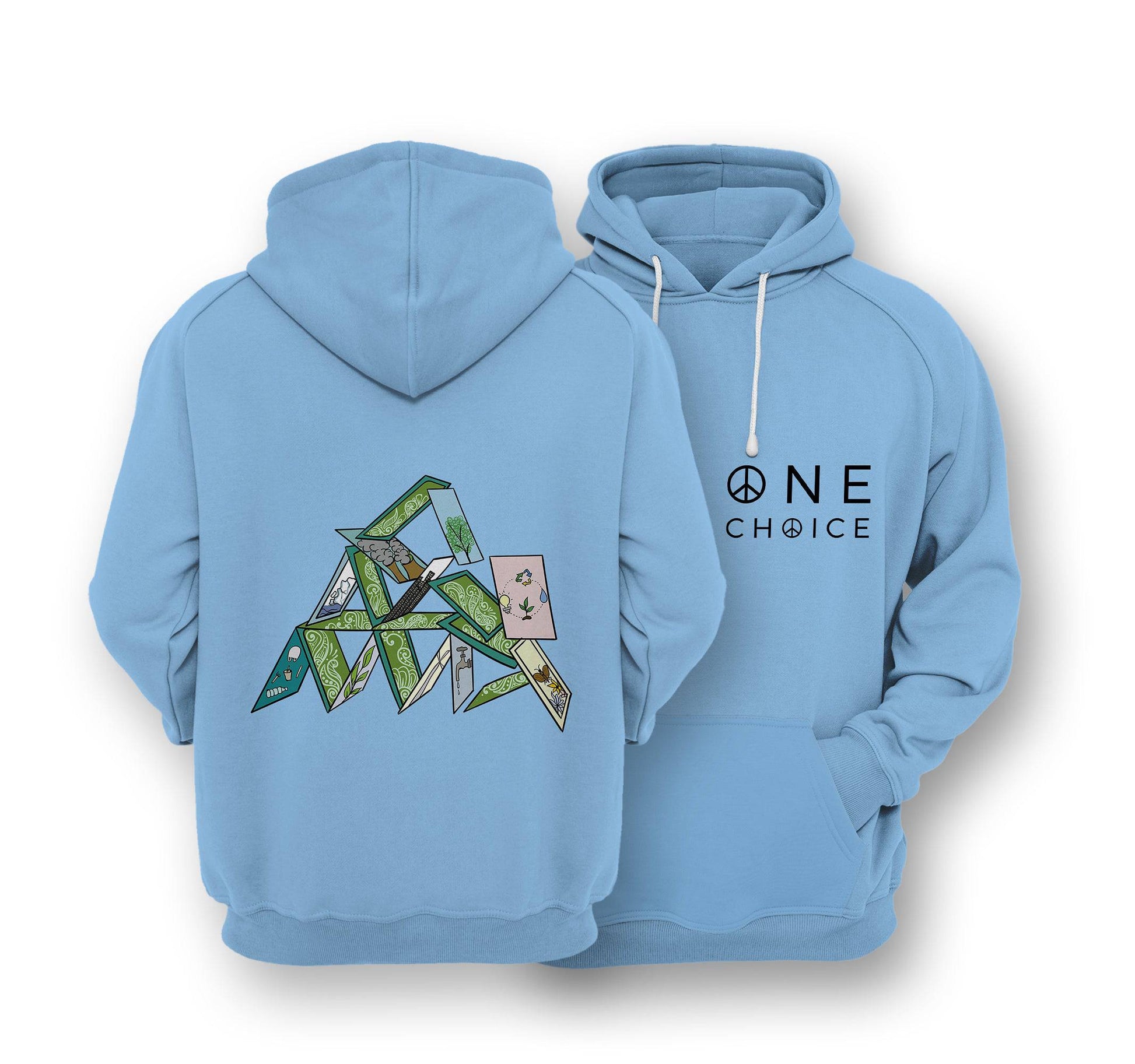 Sustainable Hoodie - House Of Cards - One Choice Apparel