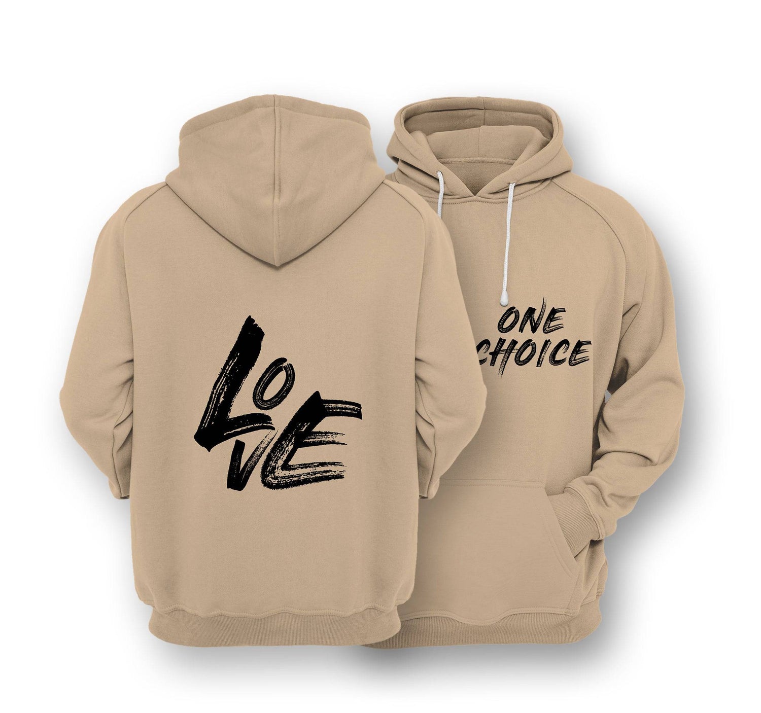 Sustainable Hoodie - LOVE - One Choice Apparel