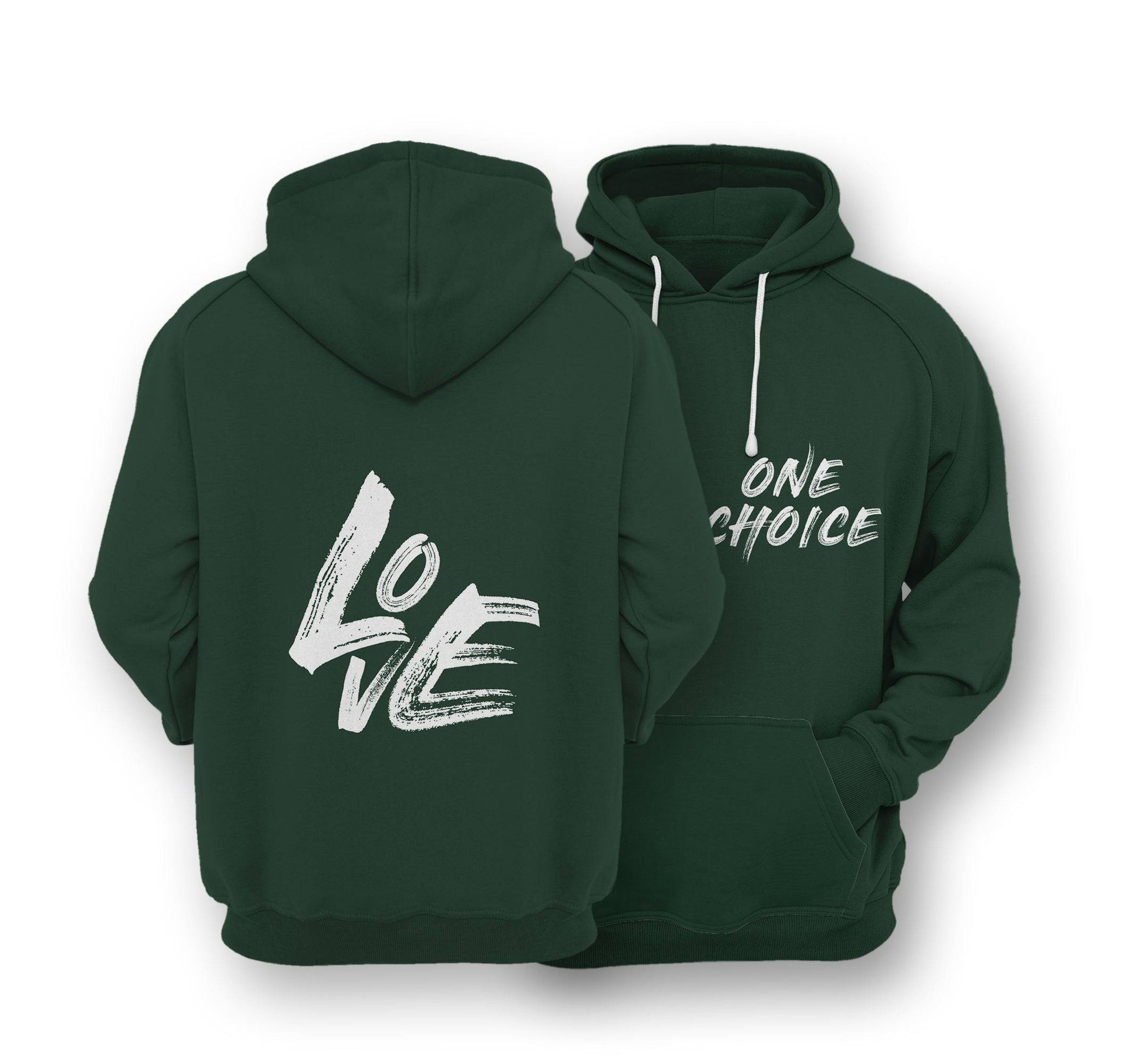 Sustainable Hoodie - LOVE - One Choice Apparel