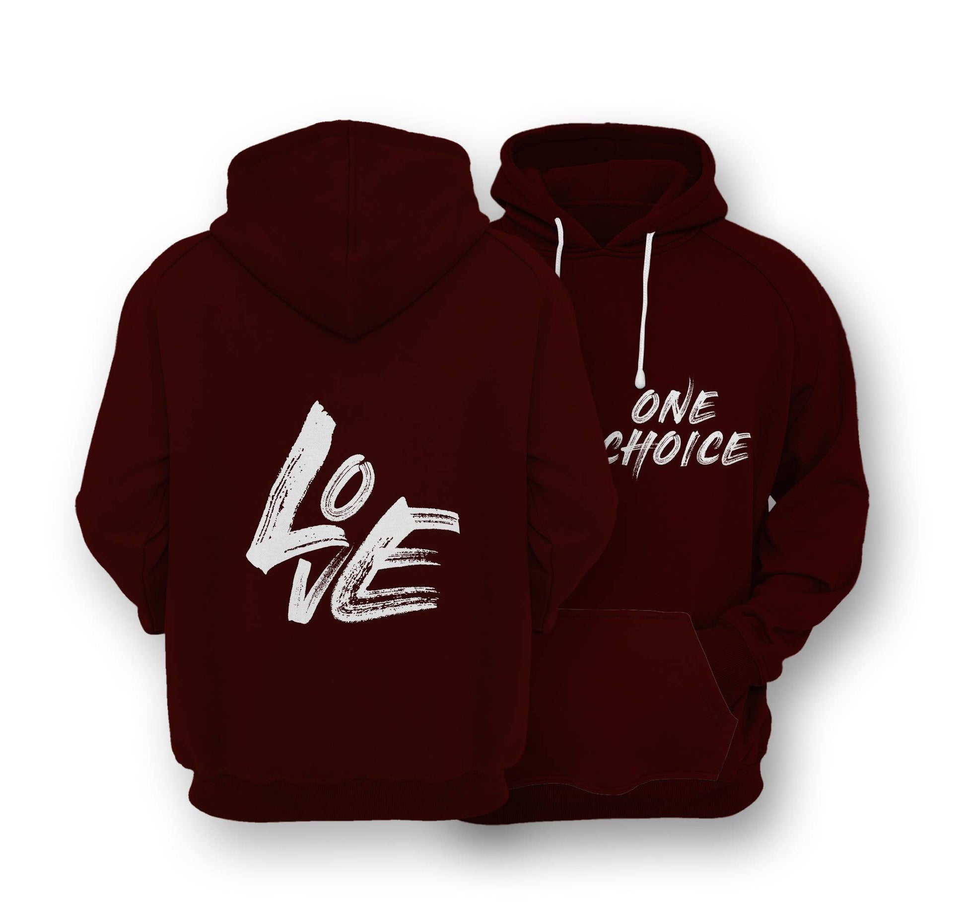 Sustainable Hoodie - LOVE - One Choice Apparel