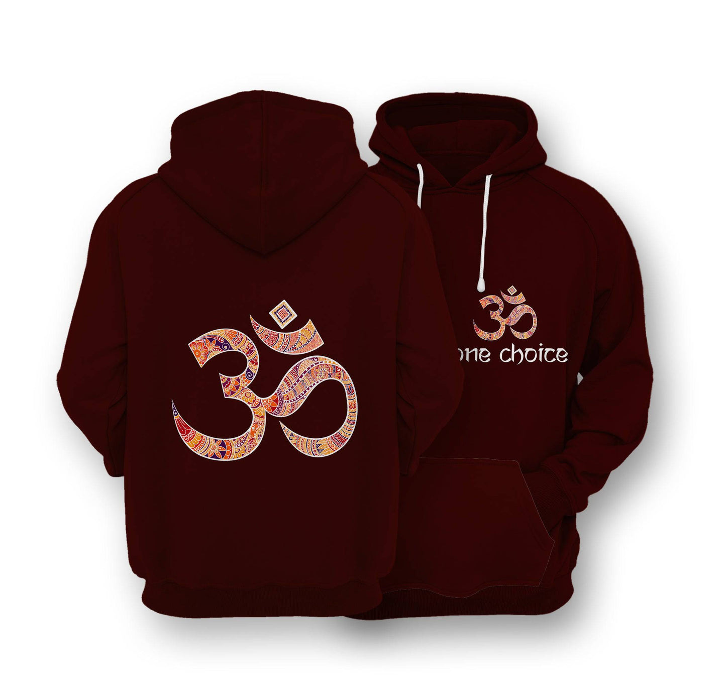 Sustainable Hoodie - OM Symbol - One Choice Apparel