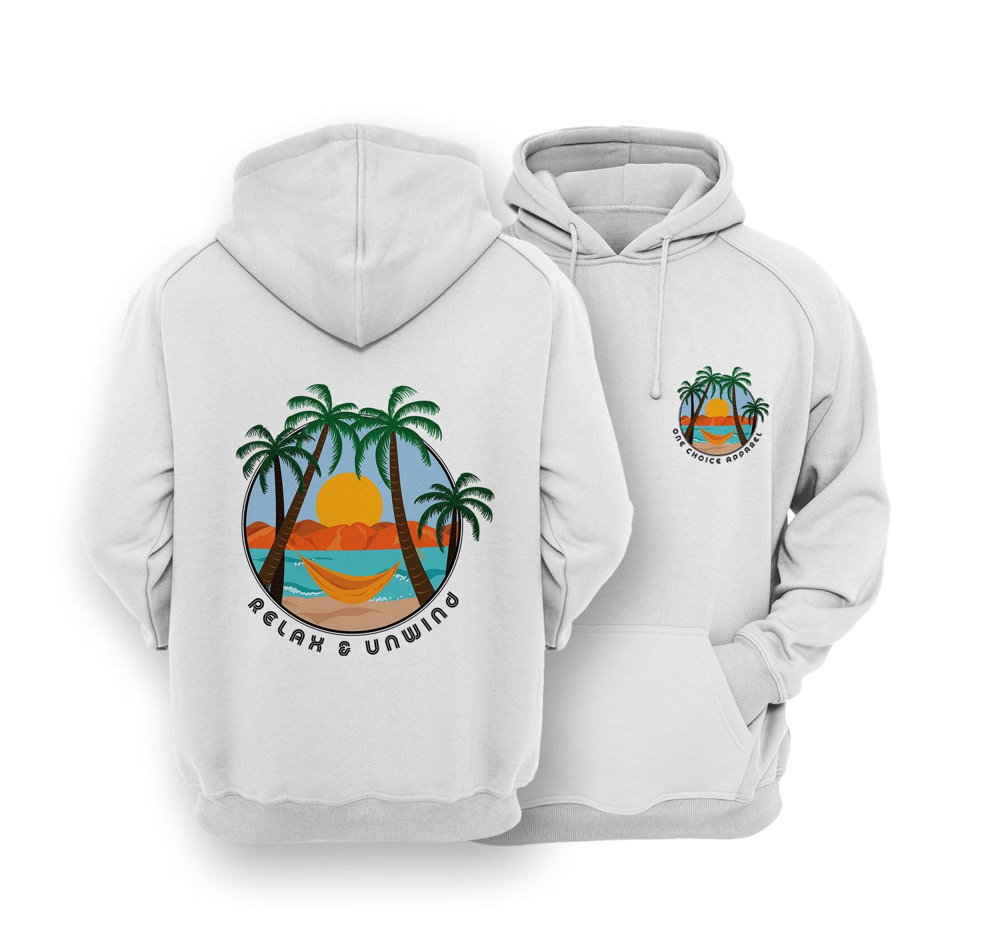 Sustainable Hoodie - Relax & Unwind - One Choice Apparel