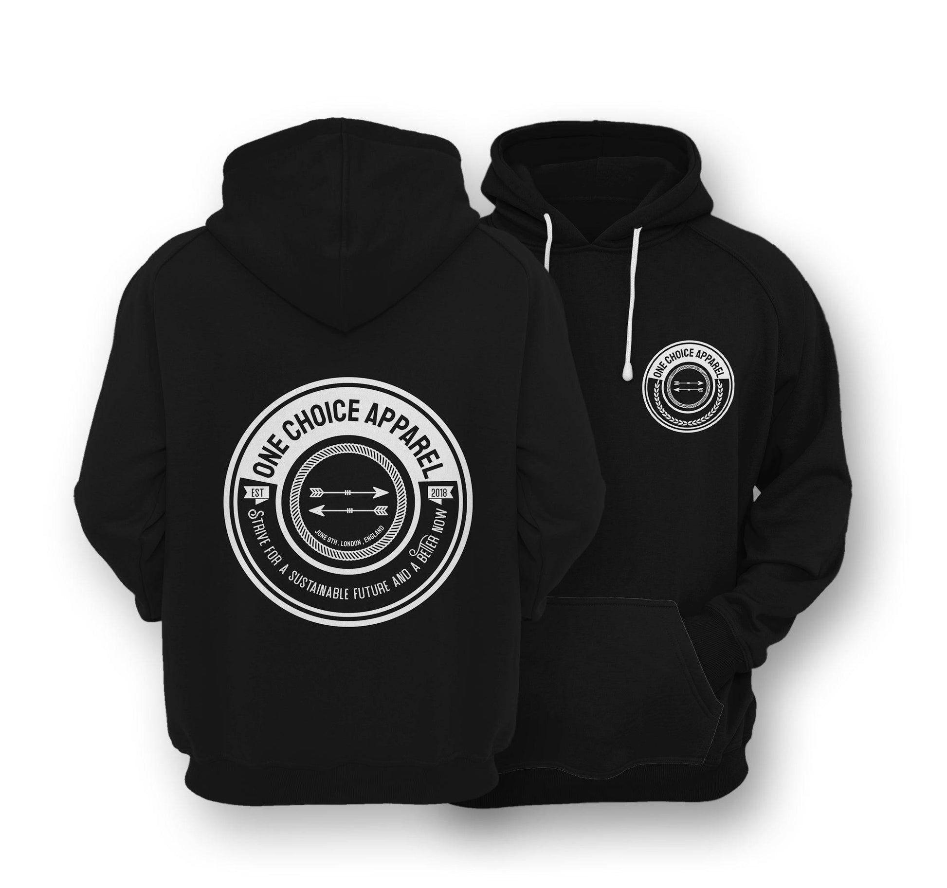 Sustainable Hoodie - Strive - One Choice Apparel