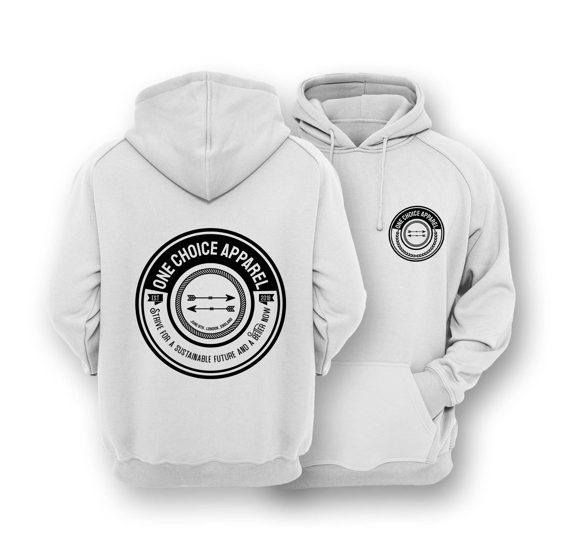 Sustainable Hoodie - Strive - One Choice Apparel