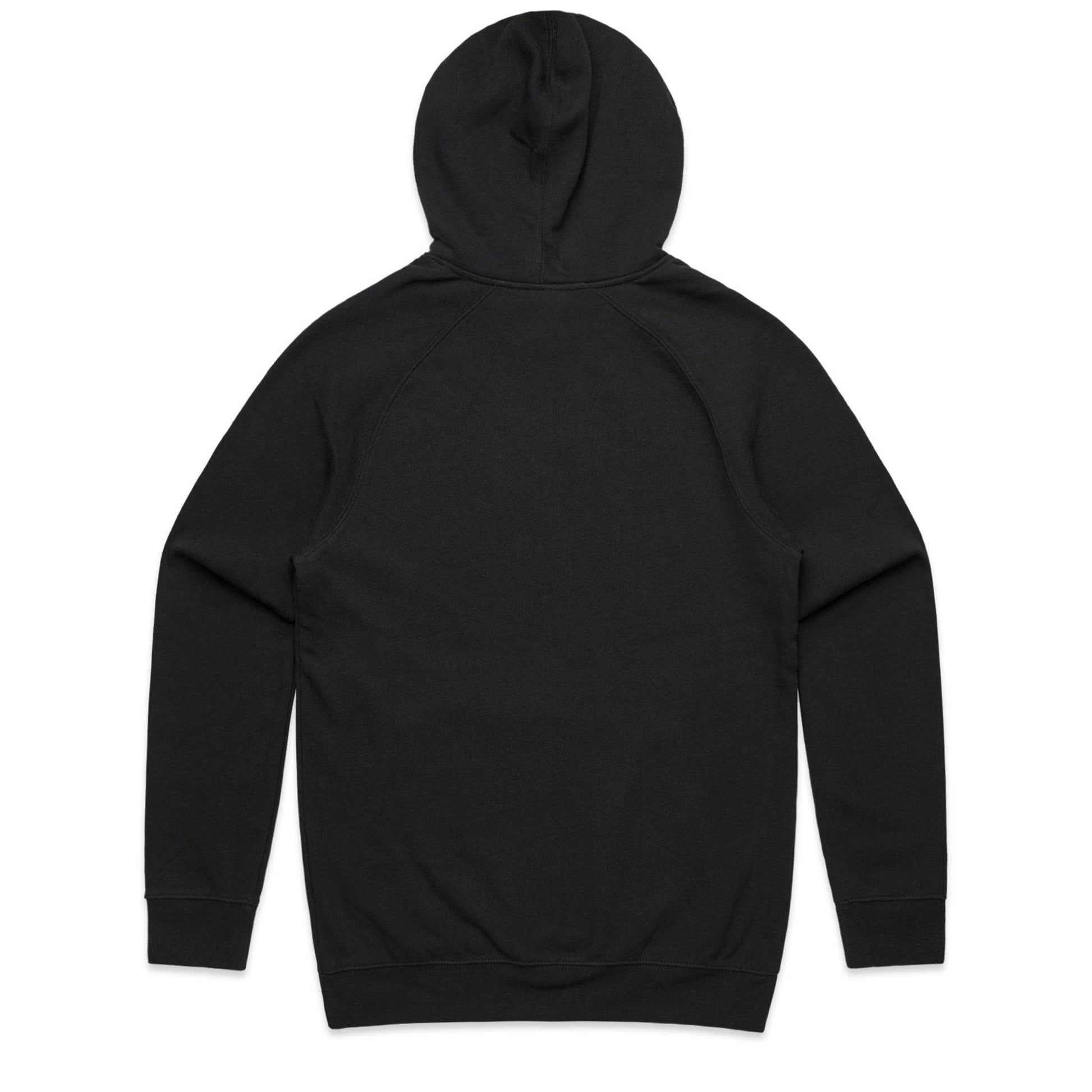 Sustainable Hoodie - Tribe Bar Black - One Choice Apparel