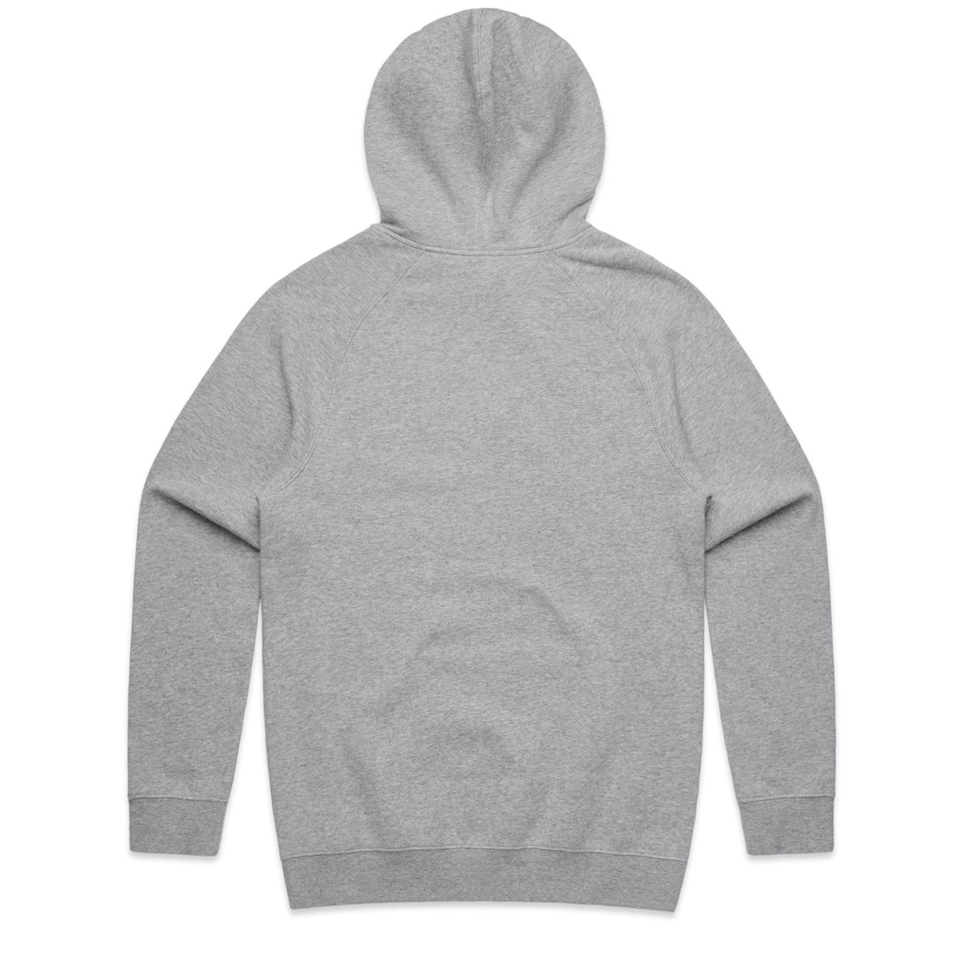 Sustainable Hoodie - Tribe Bar Grey Marl - One Choice Apparel