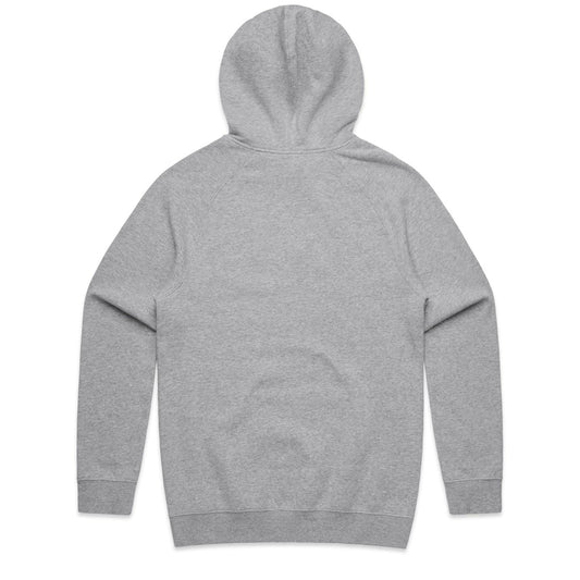 Sustainable Hoodie - Tribe Bar Grey Marl - One Choice Apparel