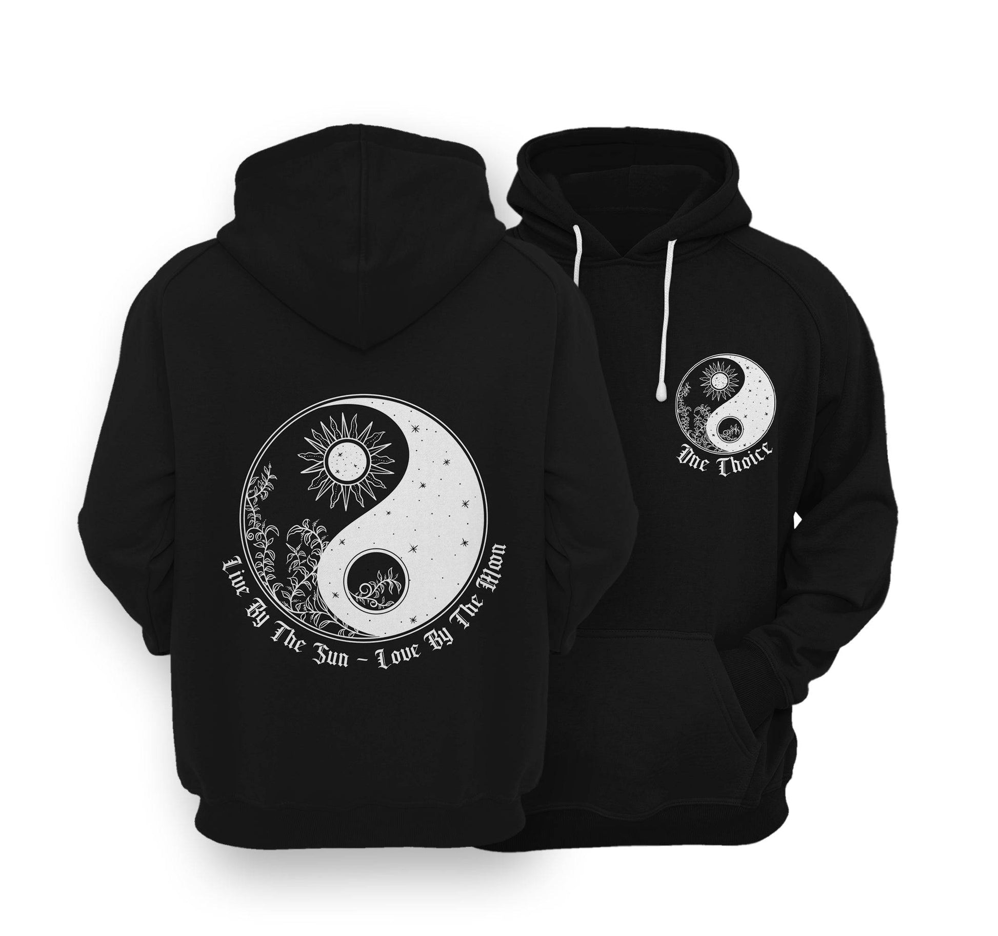 Sustainable Hoodie - Yin Yang - One Choice Apparel