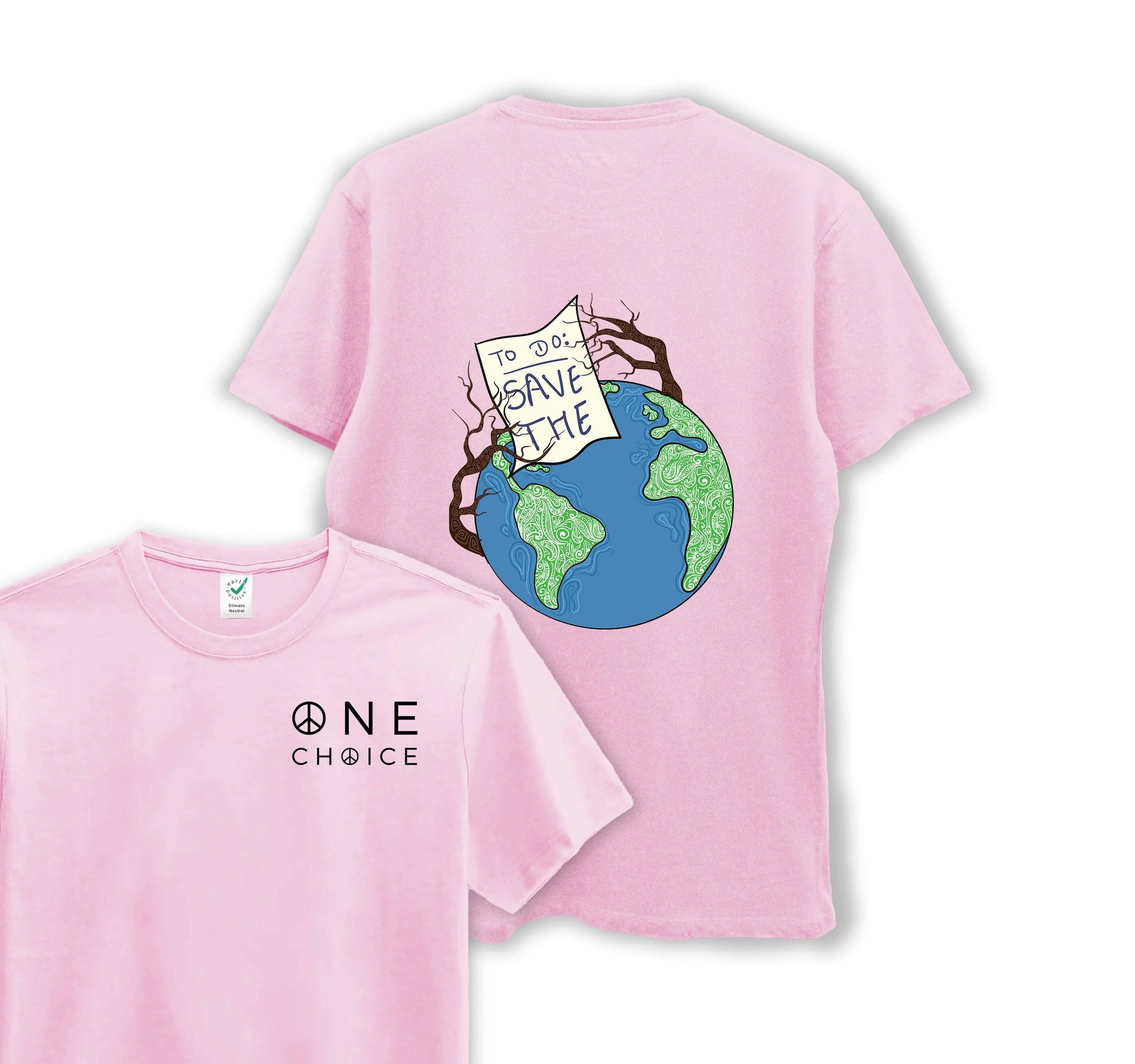 To Do List - Climate Change Collection - Organic Cotton Tee - One Choice Apparel