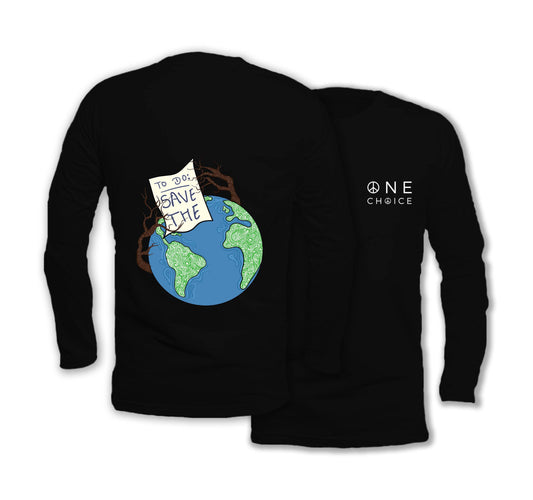 To Do List - Long Sleeve Organic Cotton T-Shirt - One Choice Apparel
