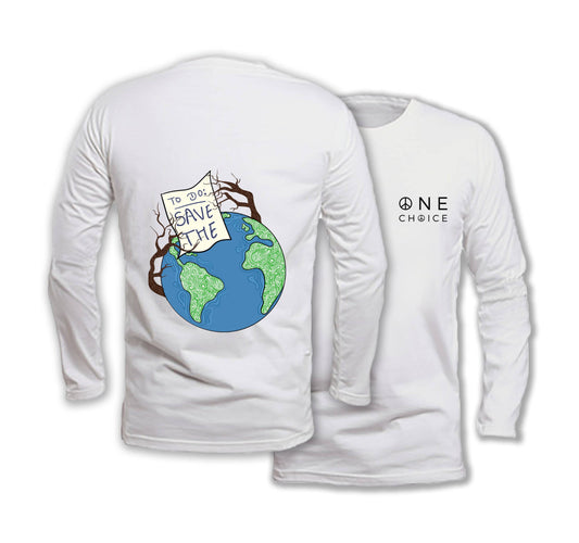 To Do List - Long Sleeve Organic Cotton T-Shirt - One Choice Apparel
