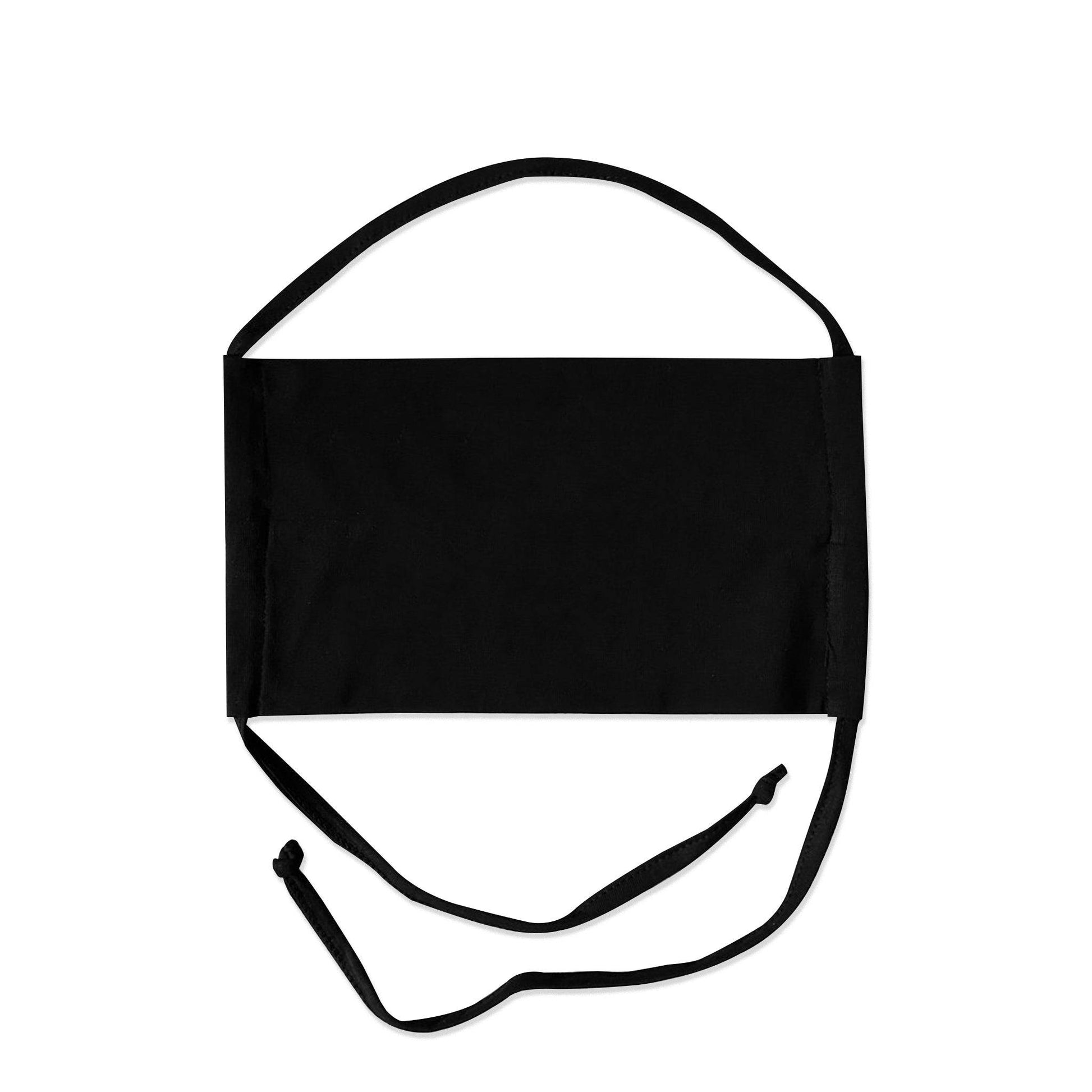 Tribe Bar Black Face Mask - Organic Cotton - One Choice Apparel