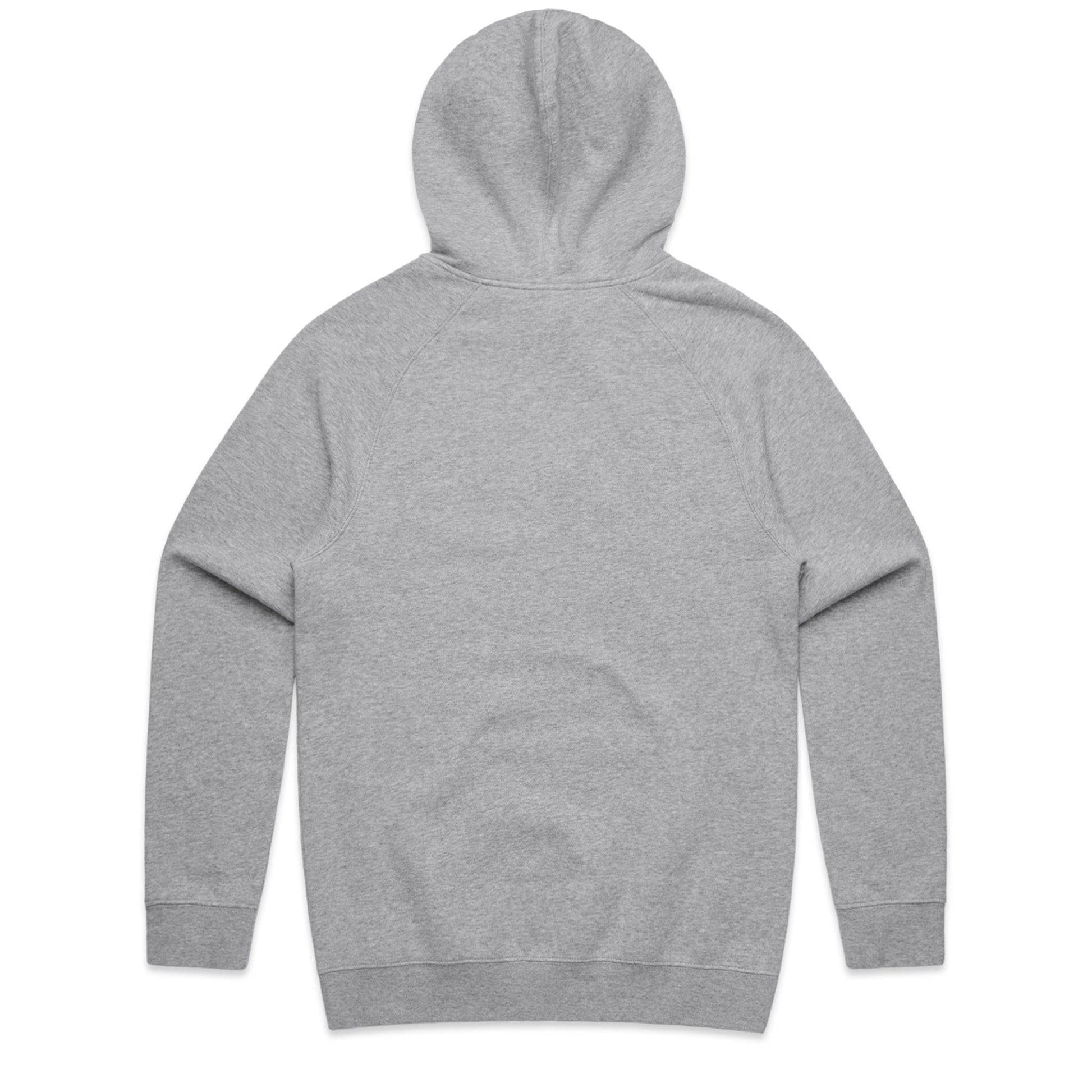 Tribe Core Grey Marl Zip Hoodie - Organic Cotton - One Choice Apparel