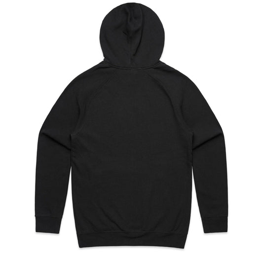 Tribe Core Organic Cotton Black Zip Hoodie - One Choice Apparel