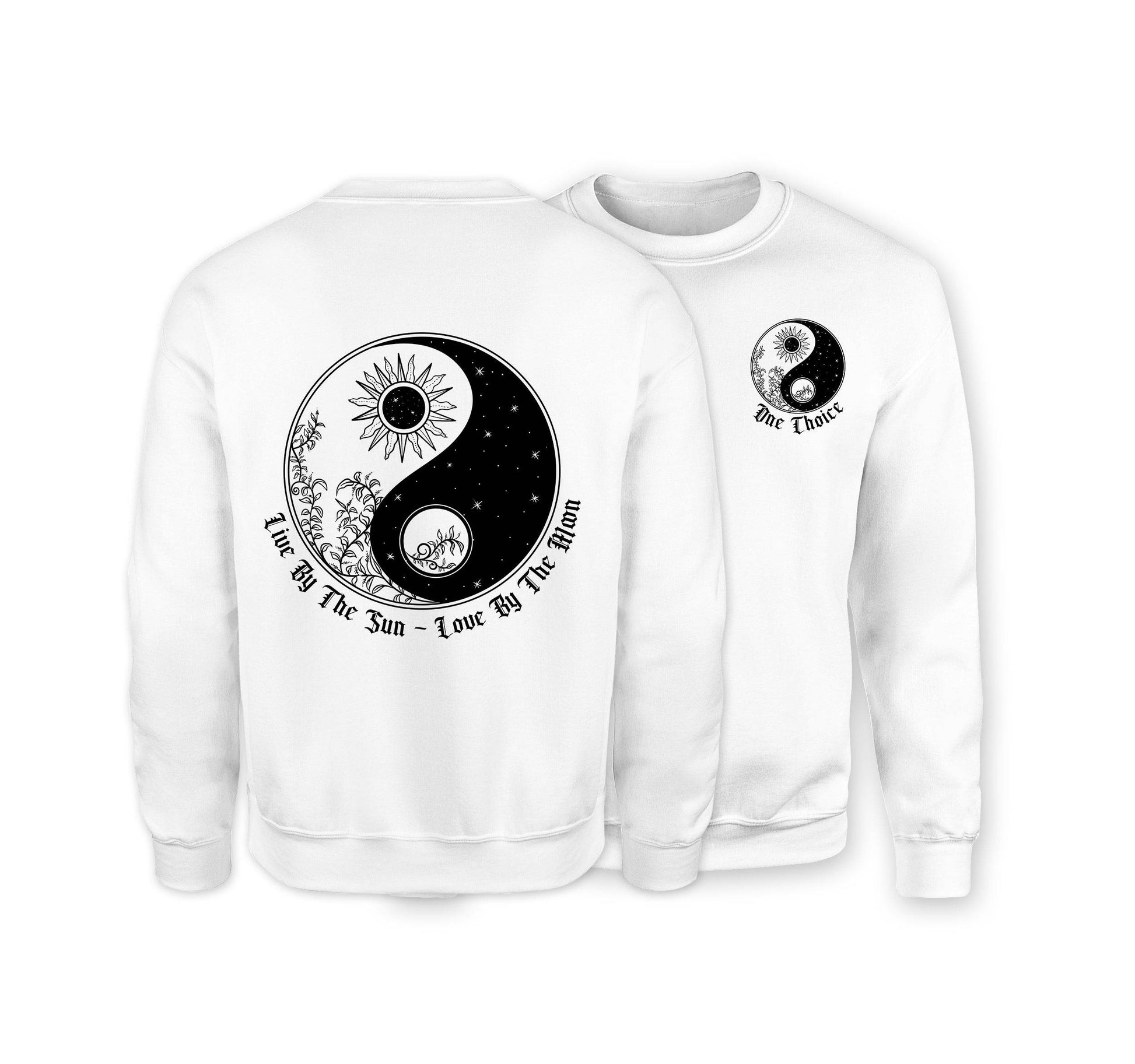 Yin Yang - Organic Cotton Sweatshirt - One Choice Apparel