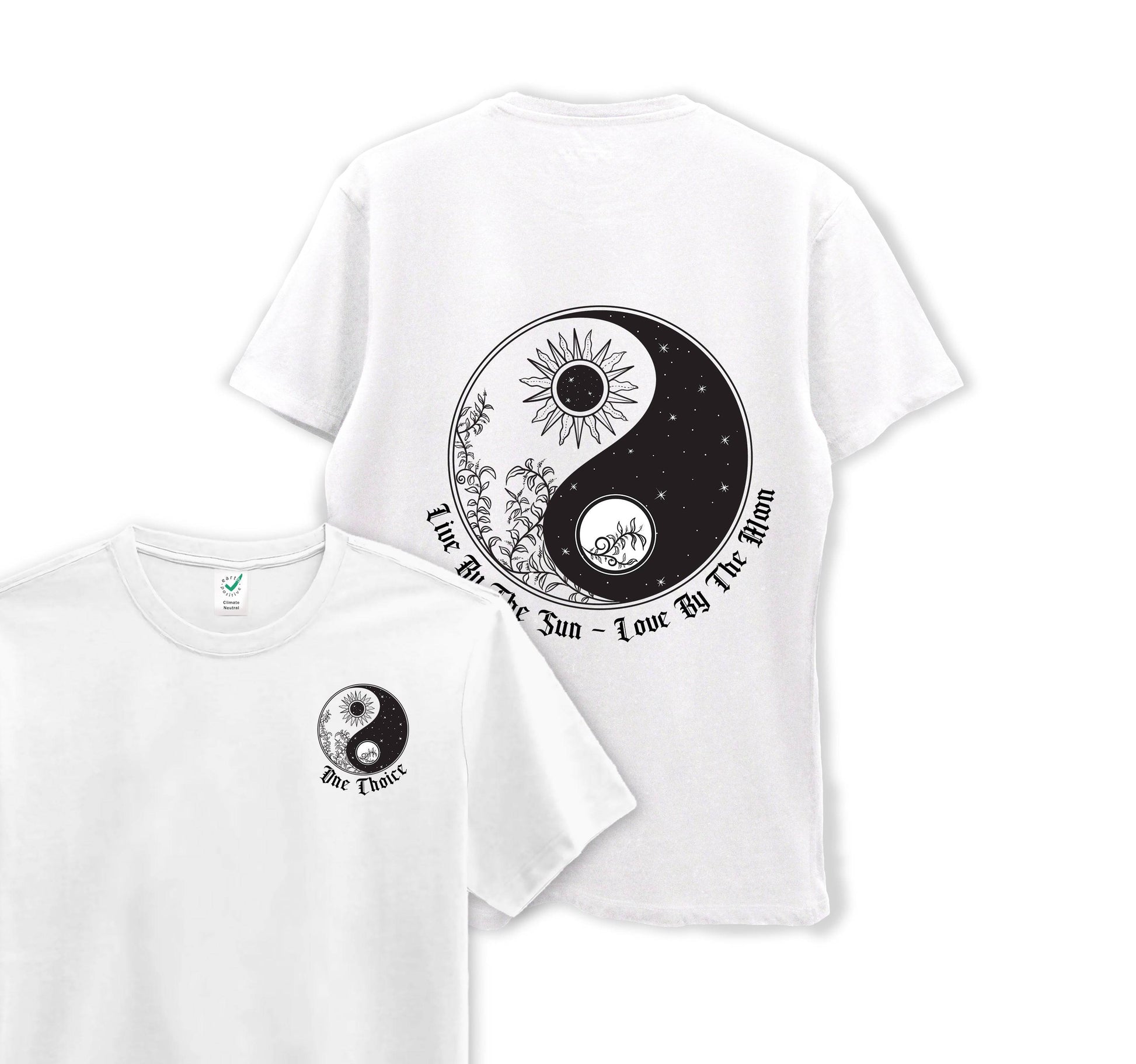 Yin Yang  - Organic Cotton Tee - One Choice Apparel